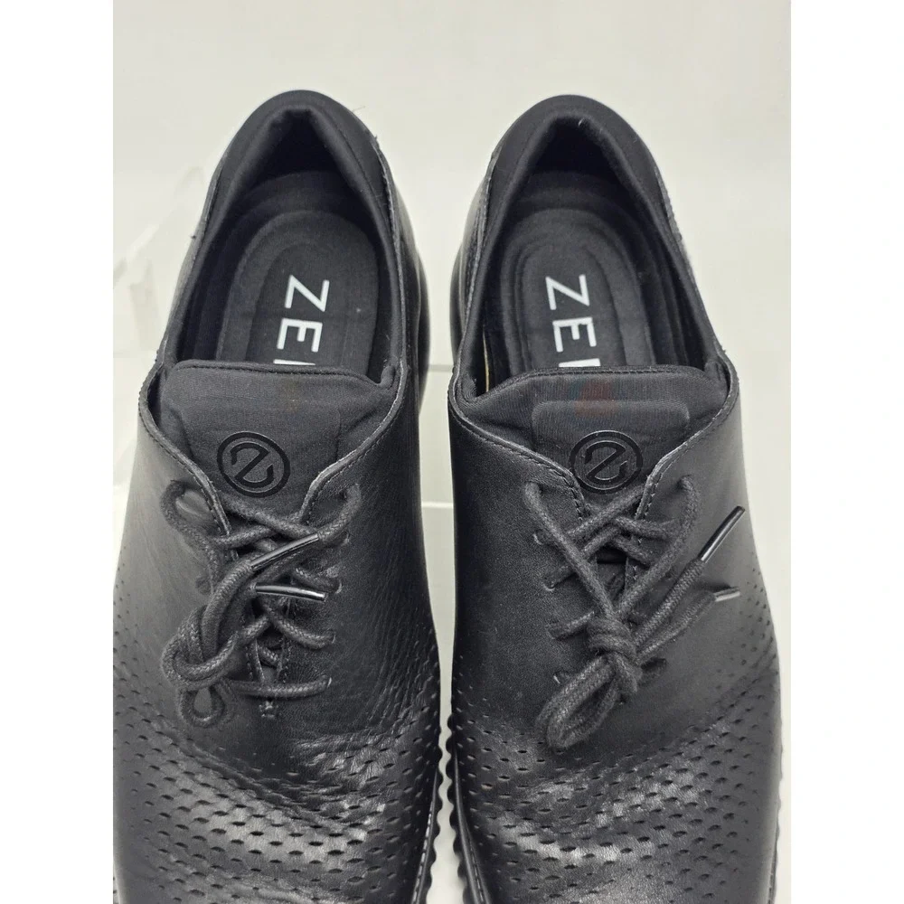 Cole Haan Mens Size 10.5M 2.ZeroGrand Lined Laser Wingtip Oxford Black C23832